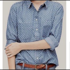 Final Price - LOFT - Button Down Chambray Shirt